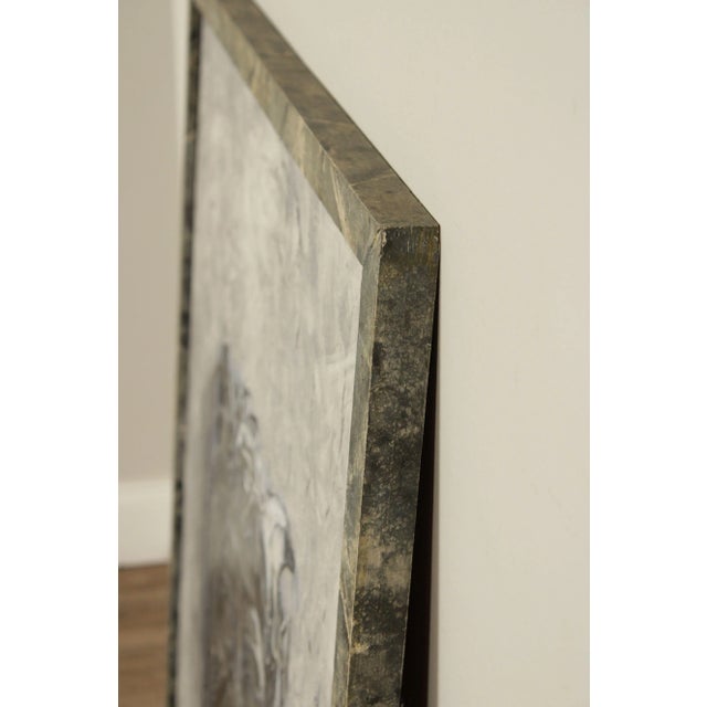 1980s Mythical Roman Portrait Oil on Board Painting by William "Billy" Selesnick For Sale - Image 4 of 13