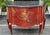 19th C Style Red Chinoiserie & Black Marble Commode - The Newport Historic Mansion Collection. It features beautifully...