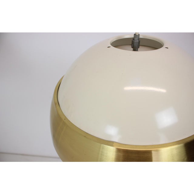 Gold Space Age Pendants attributed to Napako, 1970s, Set of 2 For Sale - Image 8 of 18