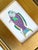 A bold, color-loving fish with the prettiest mix of pattern and personality. Hand-painted by master artists using acrylic...
