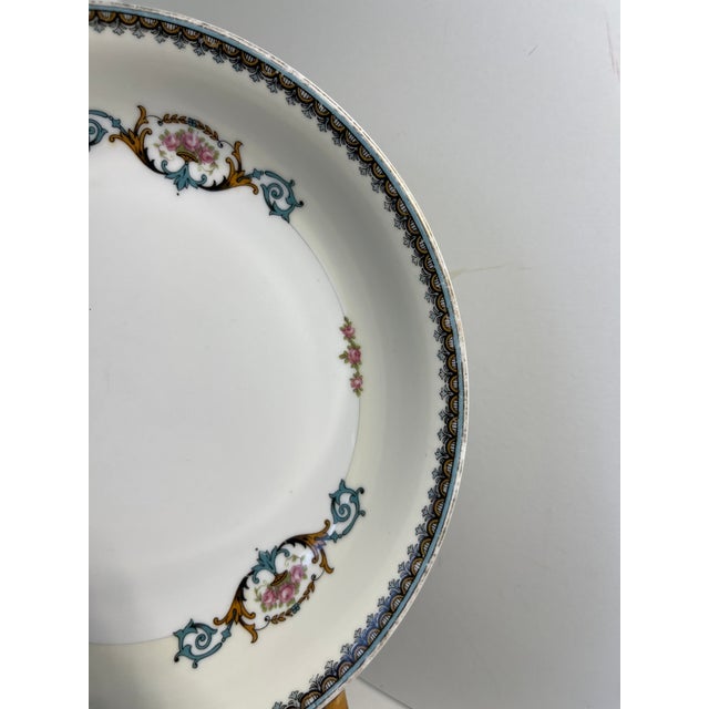 Ceramic Noritake "Laureate" Bowl Made in Japan, 1940s For Sale - Image 7 of 10