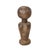 The Azande miniature figure was hand-carved by the Azande artisans of the Democratic Republic of the Congo, but the Azande...