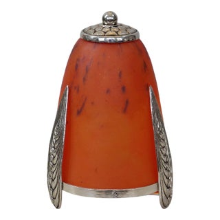 French Art Deco Table Lamp by E. Val & Charles Schneider 1920s France For Sale