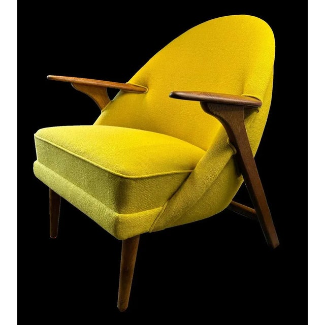 Wingman Armchair by Arne Hovmand Olsen, 1960s For Sale - Image 10 of 10