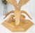 Fine Details Carved Tree Leaves Solid Wood Base 60" Glass Top Dining Table For Sale - Image 12 of 12