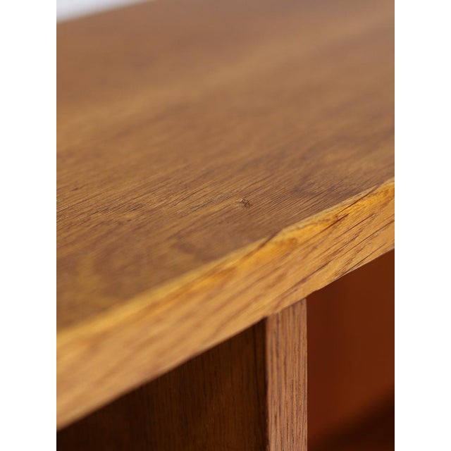 Vintage Danish China Bookcase in Oak by Børge Mogensen for FDB Møbler, 1960s For Sale - Image 10 of 12