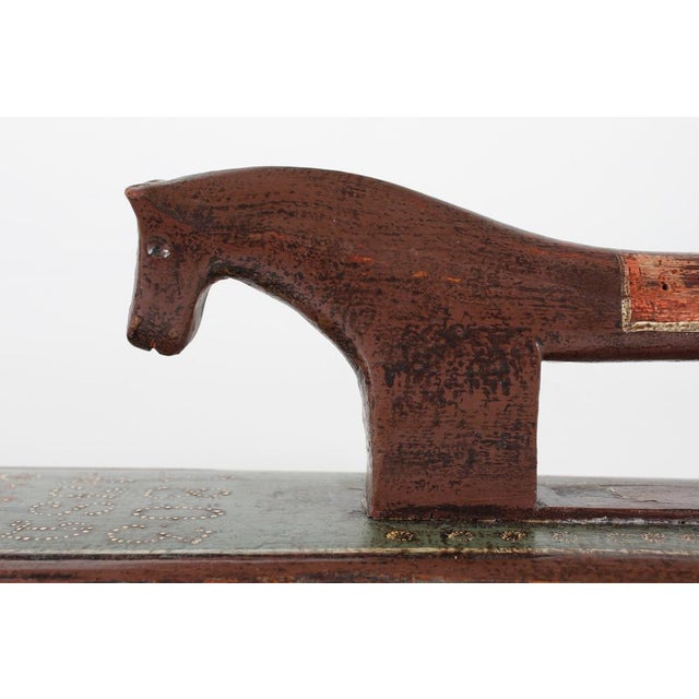 Antique Danish Mangle Board, 1803 For Sale - Image 12 of 15