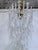 1960s Parachute Chandelier With Graduated Chain Crystals For Sale - Image 4 of 7