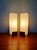Teak and Satin White Opaline Wall Lights by Louis Kalff for Philips, 1960s, Set of 2 For Sale - Image 9 of 15