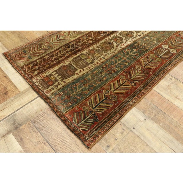 Textile Vintage Turkish Oushak Rug - 02'09 X 04'04 For Sale - Image 7 of 10
