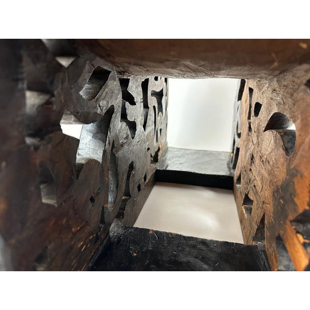 Antique Cameroon Duala Prestige Stool, 1890s For Sale - Image 10 of 16