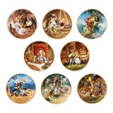 Set of 8 Scott Gustafson Knowles Classic Fairy Tales Collector Plates For Sale