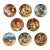 Set of 8 Scott Gustafson Knowles Classic Fairy Tales Collector Plates For Sale