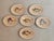 Vintage Italian Hand-Painted Fish Plates by Map Pesaro, 1950s Set of 6 For Sale - Image 11 of 11