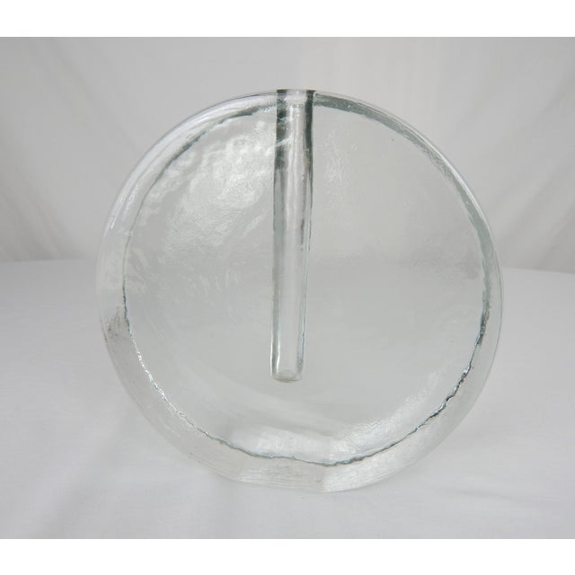 Vintage Wiesenthalhutte "Solifleur" West German Glass Bud Vase For Sale In Orlando - Image 6 of 12
