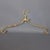 Lombard Rococo Brass Coat Hangers, 1960s, Set of 4 For Sale - Image 4 of 11