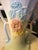 This vintage Hull Art Pottery Art Deco Dogwood Vase #510-10 1/2 from the 1940s is a stunning piece of North American...