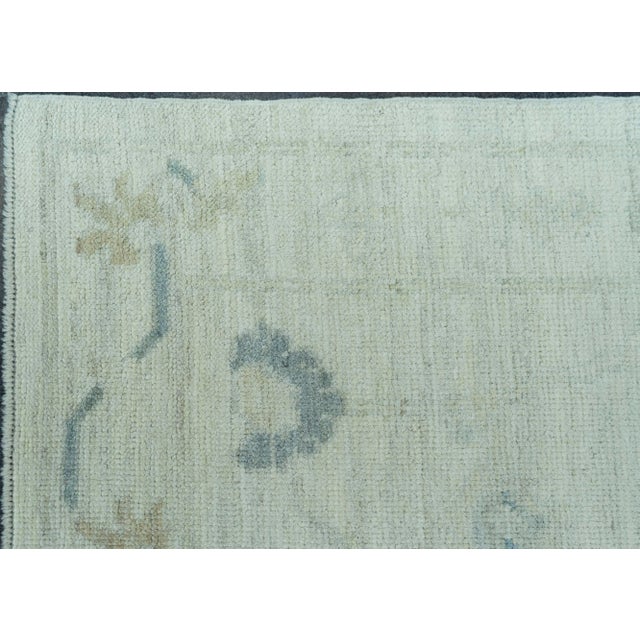 Turkish Oushak Rug 12'1" x 15'8" #19263 For Sale - Image 4 of 8