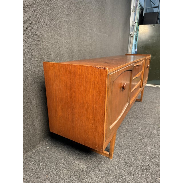 Mid 20th Century Mid-Century English Teak Sideboard by Stonehill Furniture For Sale - Image 5 of 12