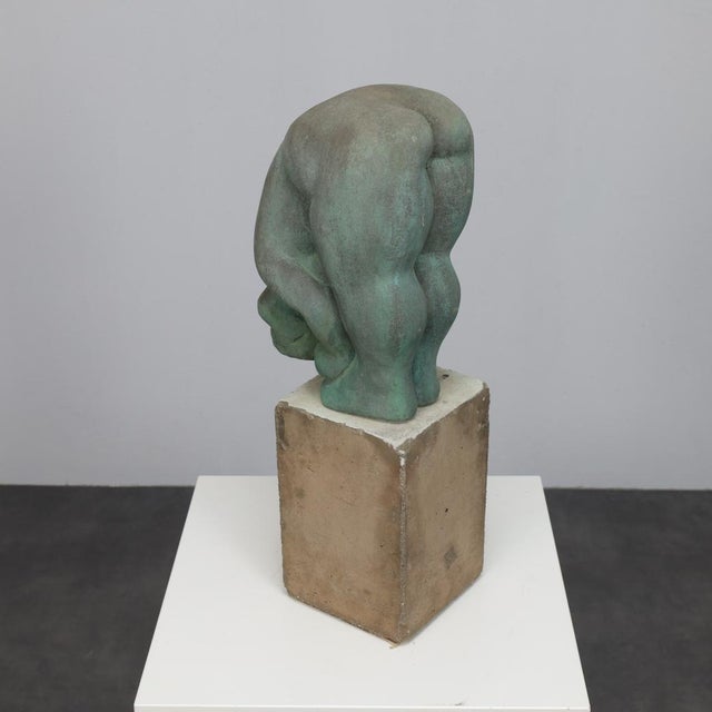 1990s Francine Govers, Figurative Female Sculpture, 1990s, Concrete & Stone For Sale - Image 5 of 8