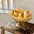 Stone Exceptional Vintage Mid-Century Mexican Carved Onyx Stone Pedestal Bowl, Centerpiece Filled With 12 Assorted Onyx Fruit For Sale - Image 7 of 12