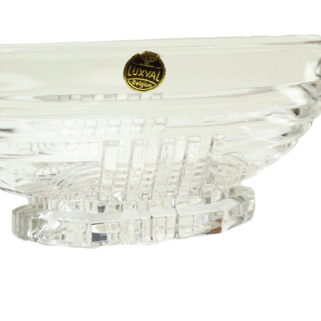 Art Deco Marcelle Fruit Bowl from Val Saint Lambert, 1935 For Sale - Image 6 of 13