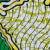African Textile 10364 Veritable Super Deluxe Wax Green Yellow Fabric - 1.83 Yards For Sale - Image 10 of 12