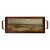 Wood Belvoir Fox Hunt Scene Handmade Wood and Glass Tray For Sale - Image 7 of 7