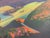 Large and Exceptional Original Oil on Canvas - Mid 20th Century. A Mountain Valley View - likely Virginia or North...