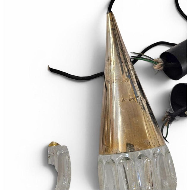 Vintage Cone Pendant Lamps from Kaiser Leuchten, 1970s, Set of 3 For Sale - Image 4 of 9