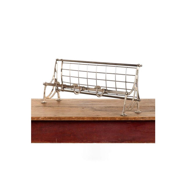 Art Deco Coat Hooks in Chrome For Sale - Image 3 of 10