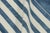 Textile Rug & Kilim's Contemporary Dhurrie Rug in Dark Blue and White Stripes - 8x10 For Sale - Image 7 of 9