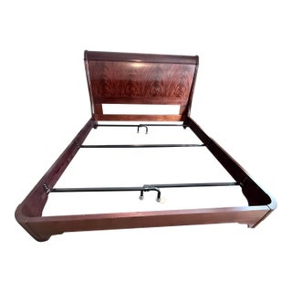 Henkel Harris Mahogany Euro King Bed For Sale