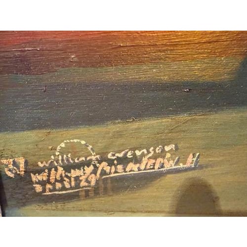 Race Car Driver, Oil on Canvas For Sale - Image 6 of 13