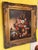 Still Life Floral Acrylic on Canvas Painting Antiqued Wood Frame Signed For Sale - Image 10 of 11
