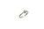 Antique engagement ring made of 0.750 white gold Made in France in the early 20th century. The classic, delicate shape of...