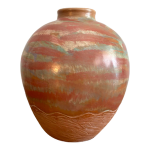 Large Chulucanas Vase, Peru, 1990s