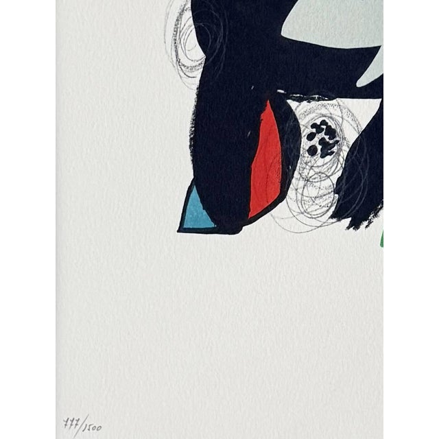 Joan Miró, La Mélodie Acide, Planche XI, 1980, Lithograph For Sale - Image 3 of 7