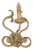 Vintage Wrought Iron Wall Lamp from Koch & Sons, 1930s For Sale