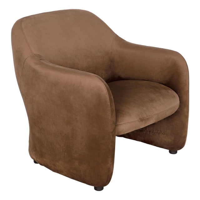 NOIR Marx Chair, Brown Velvet For Sale