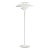 Poul Henningsen 'Ph 80' Floor Lamp for Louis Poulsen in White For Sale
