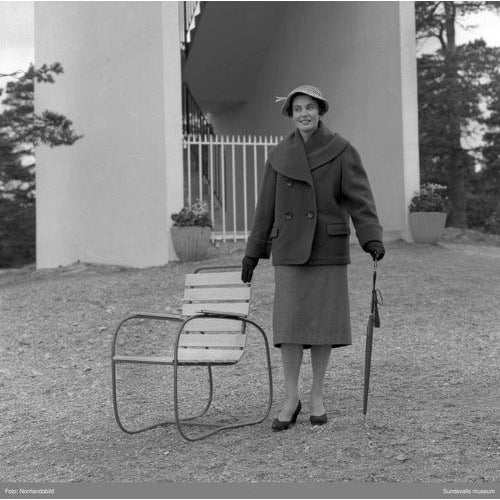 Swedish Iron Garden Armchair with Green Lacquered Wooden Slats, 1930s For Sale - Image 14 of 15