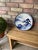 Early 20th Century Large 14.5" Blue and White Japanese Charger Mt Fuji For Sale - Image 16 of 17