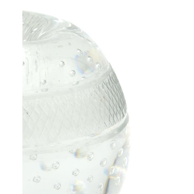 A nice large Webb English crystal match strike, circa 1900.