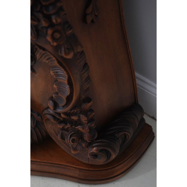 Franz Hermle Rococo Style Carved Grandfather Clock For Sale - Image 14 of 18