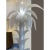 Contemporary Vintage Opalino Palm Tree Murano Glass Floor Lamp by Simoeng For Sale - Image 3 of 12