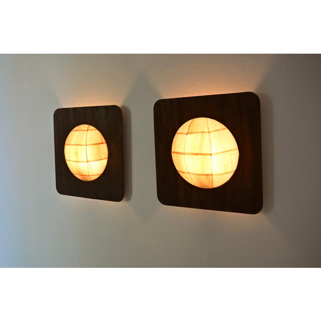Italian Wall Lamps, 1960s, Set of 2 For Sale - Image 6 of 10