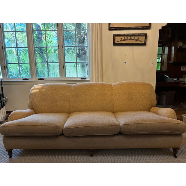 Attributed to George Smith Signature Sofa is a beautiful blend of classic English design and everyday comfort. With its...