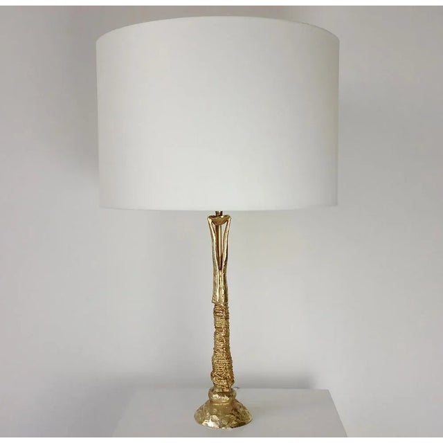 Bronze Table Lamp by Pierre Casenove for Fondica, France, 1990 For Sale - Image 12 of 13