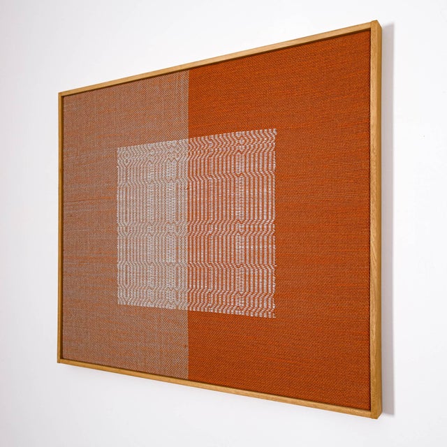 Contemporary Flag No. 31 Handwoven Tapestry by Susanna Costantini For Sale - Image 3 of 7
